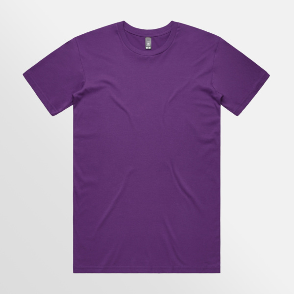 Custom T-shirt Printing AS Colour Staple Tee Purple