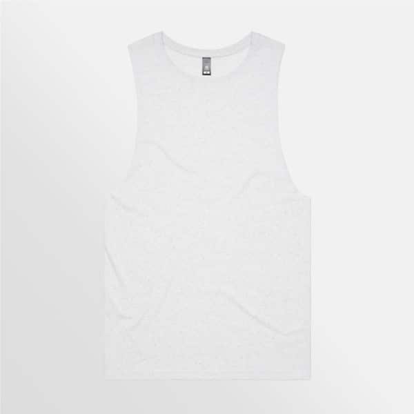 Custom T-shirt Printing AS Colour Barnard Tank White Marle