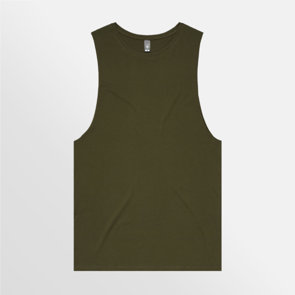 Custom T-shirt Print AS Colour Barnard Tank Army