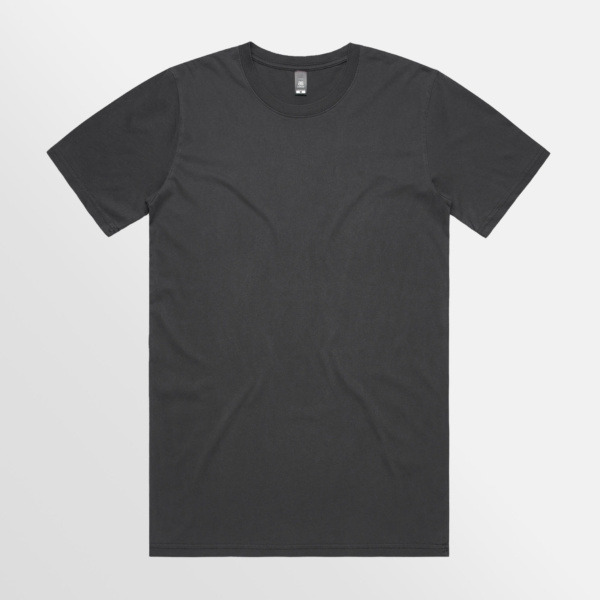 Custom T-shirt Printing AS Colour Staple Faded Tee Black