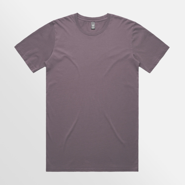 Custom T-shirt Printing AS Colour Staple Faded Tee Mauve