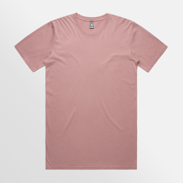 Custom T-shirt Printing AS Colour Staple Faded Tee Rose