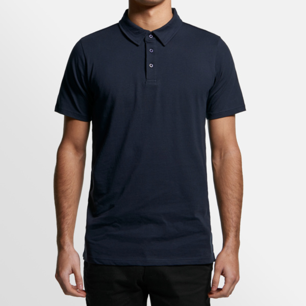 Custom Printed T-shirt AS Colour Chad Polo Front Image Front