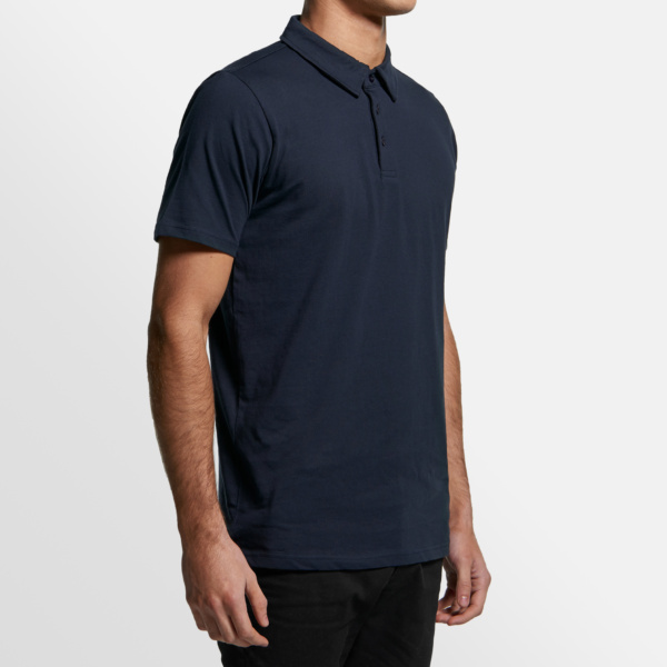 Custom Printed T-shirt AS Colour Chad Polo Front Image Side