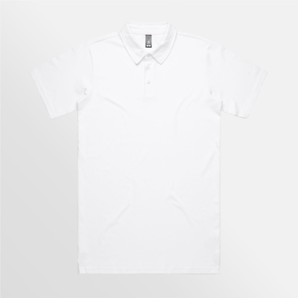 Custom Printed T-shirt AS Colour Chad Polo White