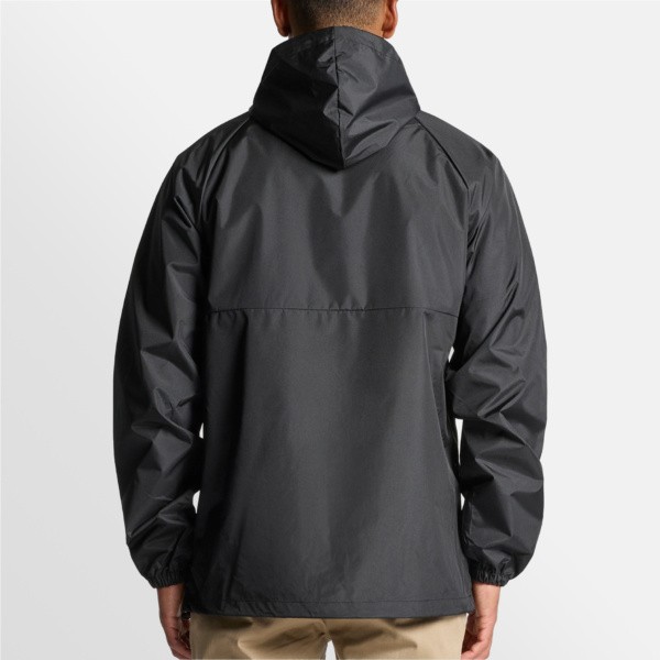 Custom Apparel Printing AS Colour Cyrus Windbreaker Jacket Black