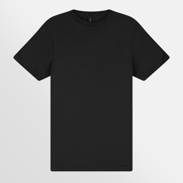 Custom Printed T-shirts Gildan Mens Softstyle Tee Black