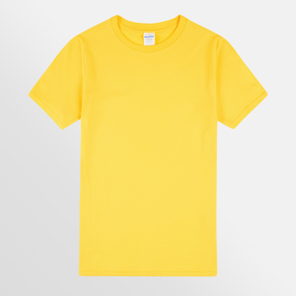 Custom Printed T-shirts Gildan Mens Softstyle Tee Daisy