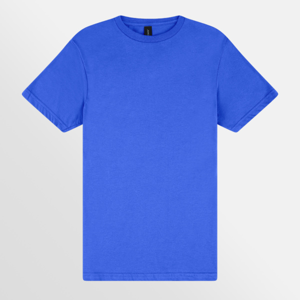 Custom Printed T-shirts Gildan Mens Softstyle Tee Royal