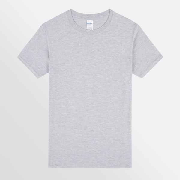 Custom Printed T-shirts Gildan Mens Softstyle Tee Sport Grey