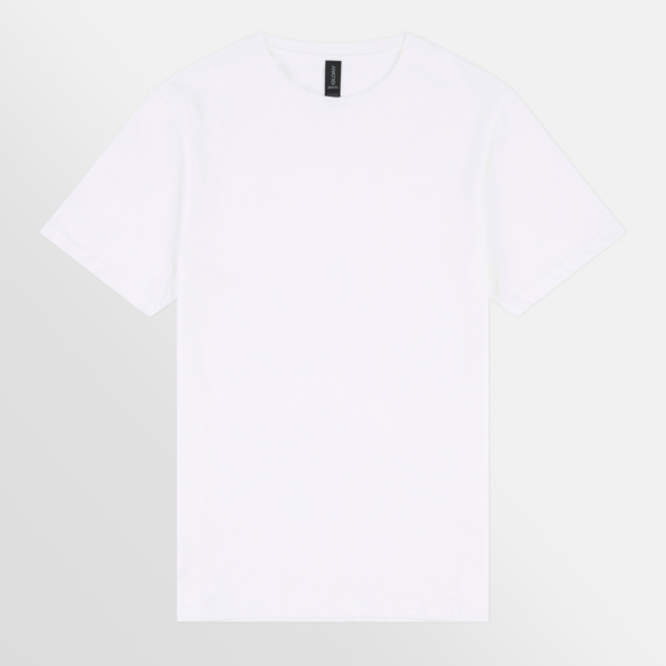 Custom Printed T-shirts Gildan Mens Softstyle Tee White