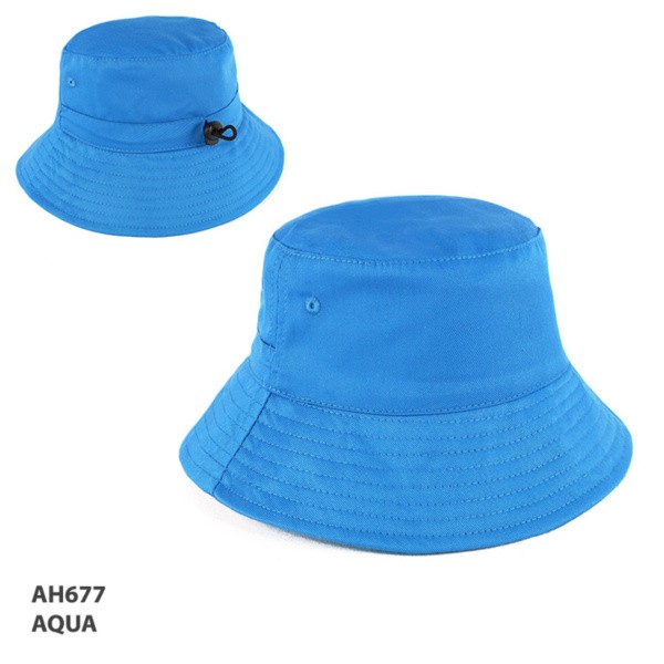 Custom Printed Merch QTCO Grace Collection AH677 Kindy Hat Aqua