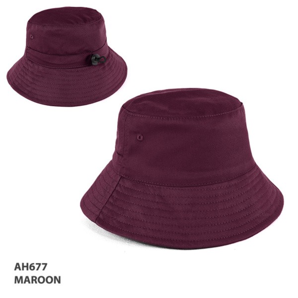 Custom Printed Merch QTCO Grace Collection AH677 Kindy Hat Maroon