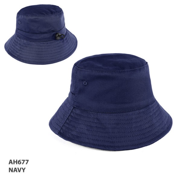 Custom Printed Merch QTCO Grace Collection AH677 Kindy Hat Navy