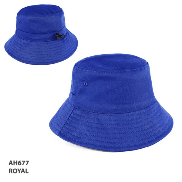 Custom Printed Merch QTCO Grace Collection AH677 Kindy Hat Royal