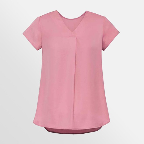 Kayla blouse from Biz Corporates in dusty rose