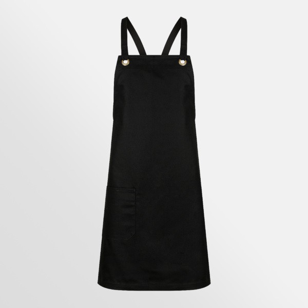 Brooklyn apron from Identitee for men and women in black