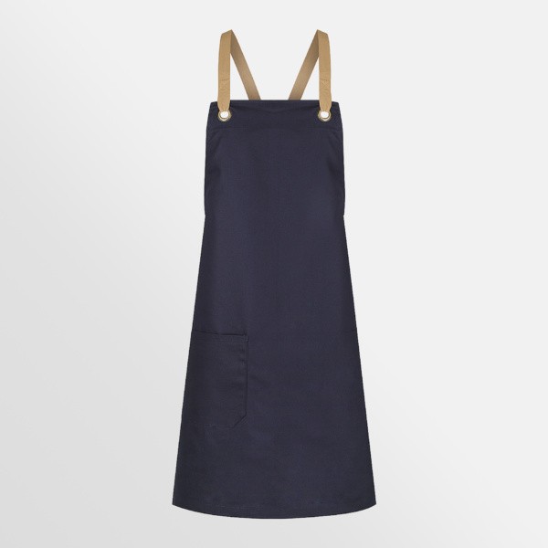 Brooklyn apron from Identitee for men and women in navy