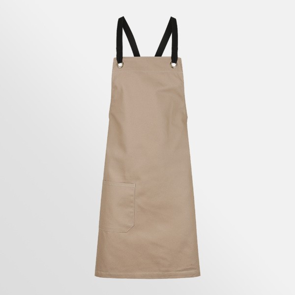 Brooklyn apron from Identitee for men and women in walnut