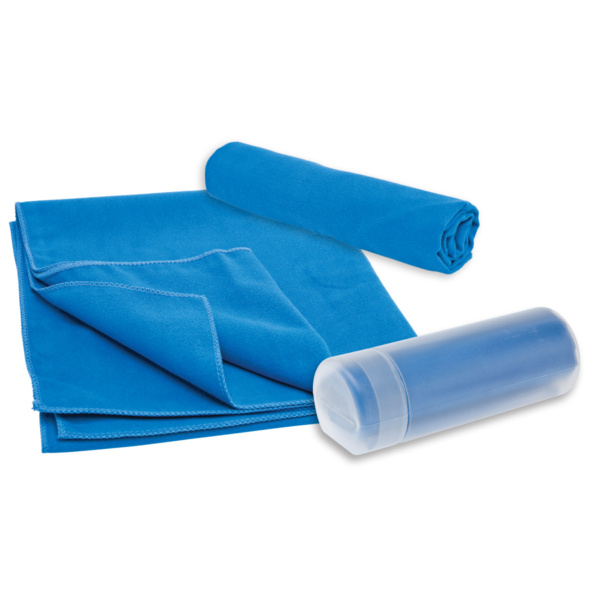 QTCO M200 Sports Towel in Container Turquoise