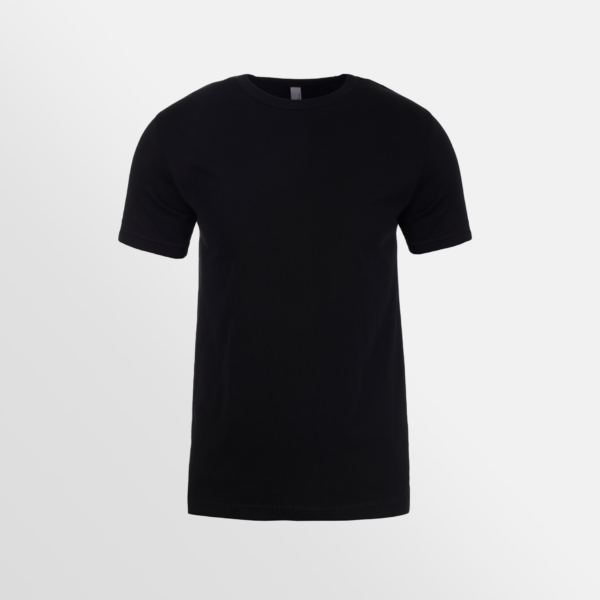 Custom T-shirt Printing QTCO Legend Life NL3600 Mens Cotton Crew Black