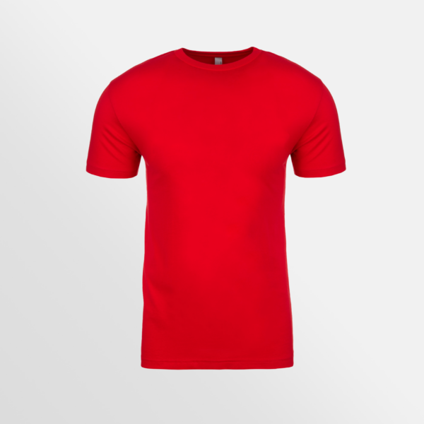 Custom T-shirt Printing QTCO Legend Life NL3600 Mens Cotton Crew Red