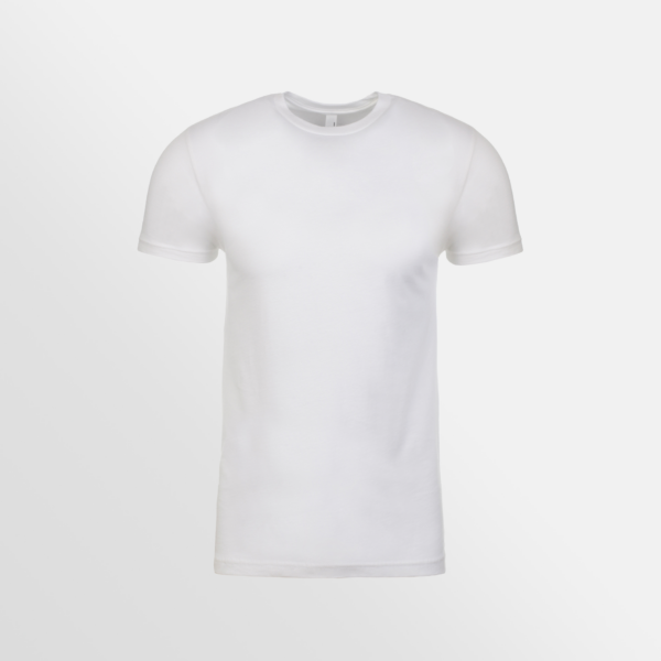 Custom T-shirt Printing QTCO Legend Life NL3600 Mens Cotton Crew White