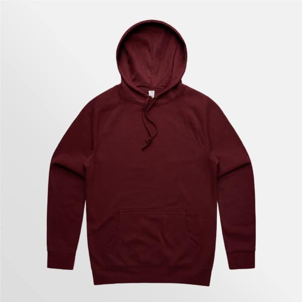 Custom Hoodie Printing AS Colour Supply Hood Burgundy