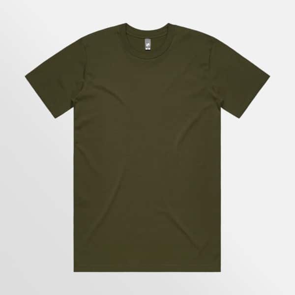 Custom T-Shirt Printing AS Colour Classic Tee Army