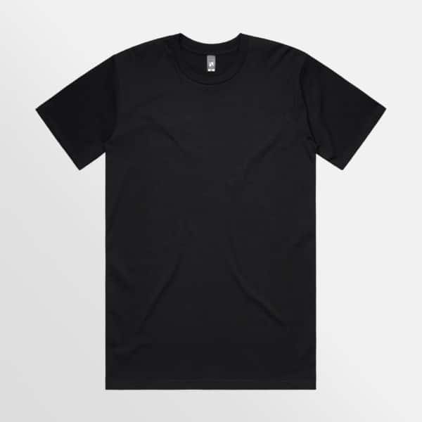 Custom T-Shirt Printing AS Colour Classic Tee Black