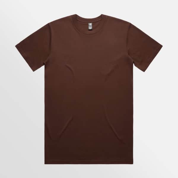 Custom T-Shirt Printing AS Colour Classic Tee Chestnut