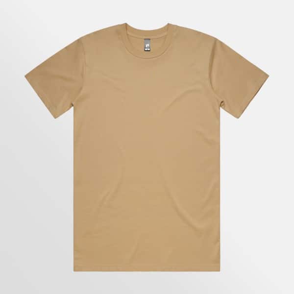 Custom T-Shirt Printing AS Colour Classic Tee Tan