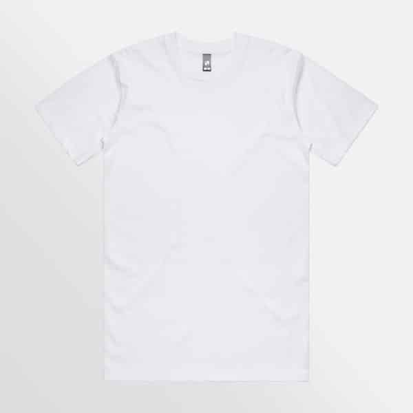 Custom T-Shirt Printing AS Colour Classic Tee White