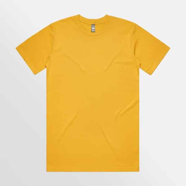 Custom T-Shirt Printing AS Colour Classic Tee Yellow