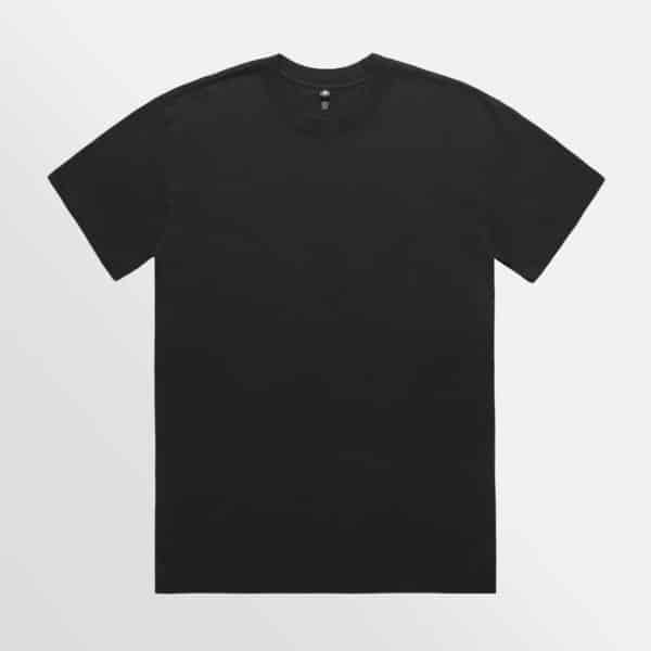 Custom T-Shirt Printing AS Colour Heavy Faded Tee Faded Black