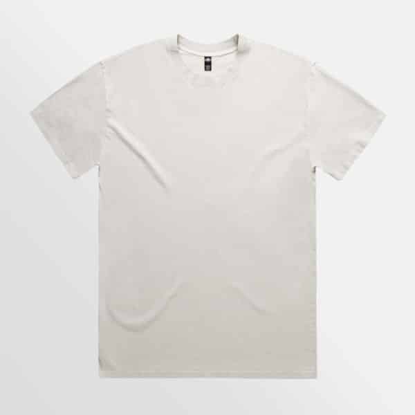 Custom T-Shirt Printing AS Colour Heavy Faded Tee Faded Bone