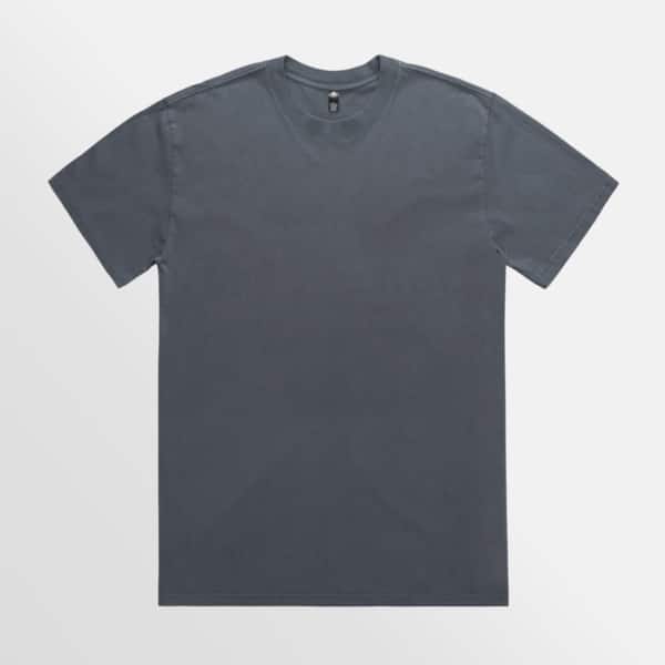 Custom T-Shirt Printing AS Colour Heavy Faded Tee Faded Indigo