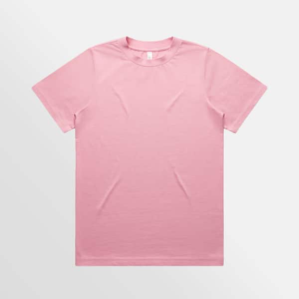 Custom T-Shirt Printing AS Colour Heavy Tee Bubblegum