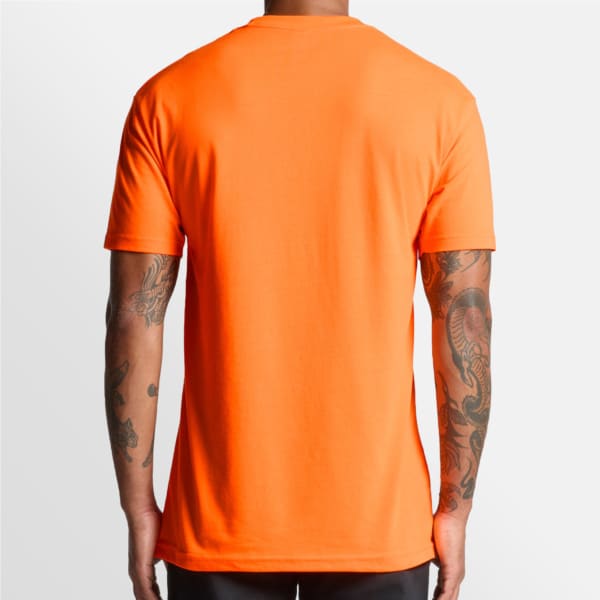 Custom branded hi vis Block Safety tee