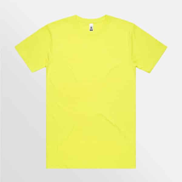 Custom branded hi vis Block Safety tee