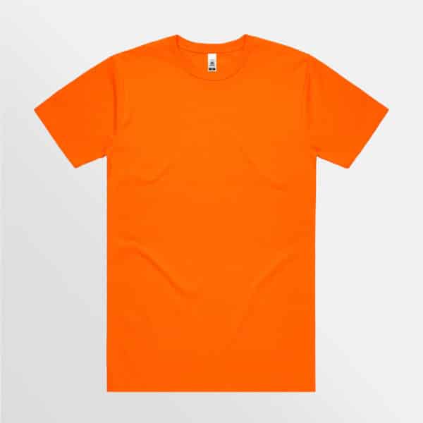 Custom branded hi vis Block Safety tee