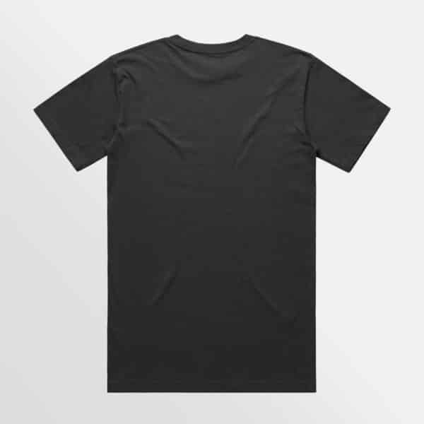 Custom branded Block Tubular tee - Coal