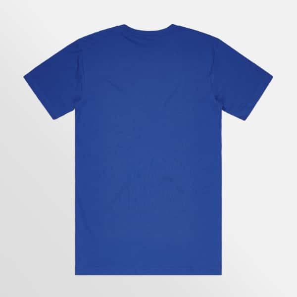 Custom branded Block Tubular tee - Royal