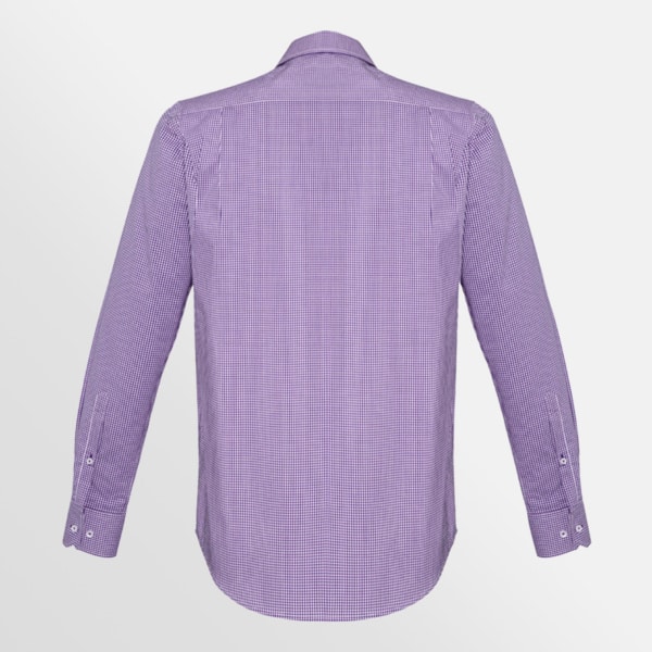 Custom printed Newport long sleeve shirt - Purple Reign