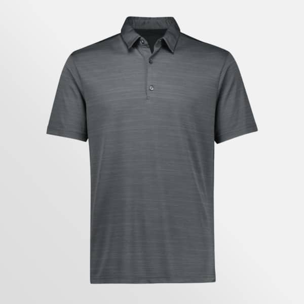 Custom printed Orbit Polo from Biz Collection - Dark Grey