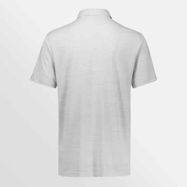 Custom printed Orbit Polo from Biz Collection - Silver