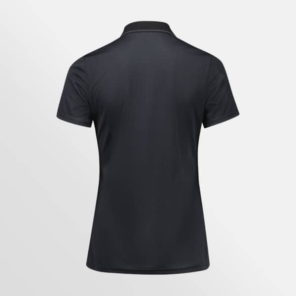 Custom printed Echo Polo - Black Graphite (womens)