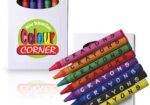 Assorted Colour Crayons in Box